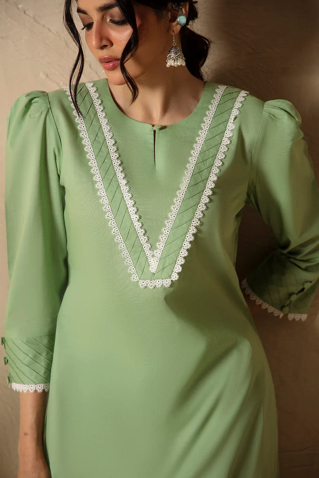 Pastel 2pc Solid Dress - SERAH